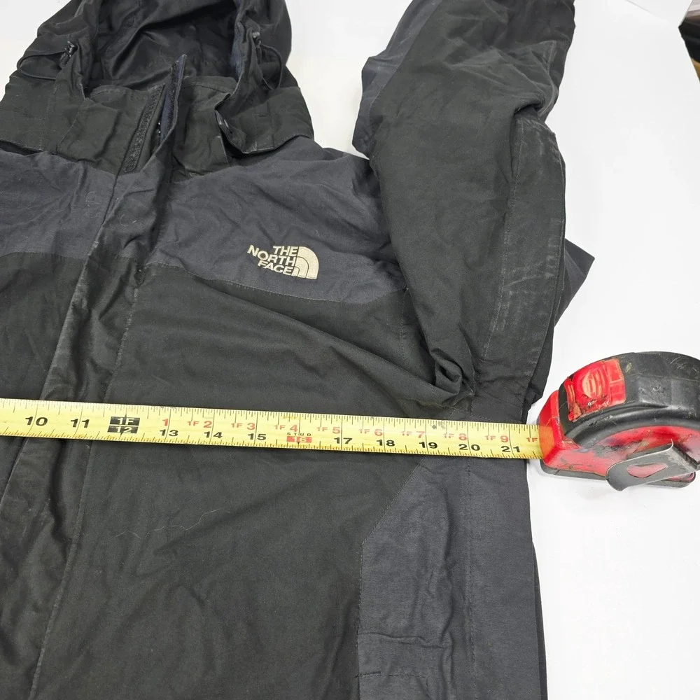 The North Face Mens Gore‎ Tex Black Hooded Jacket Outdoor Adventure Size S P